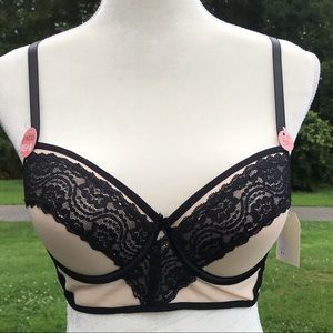 36c and 34 b Spree Intimates,black lace bra